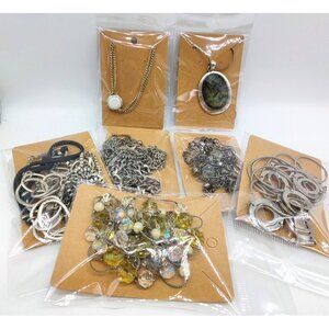 Beautiful Woman's Fashion Jewelry 7 Pc Necklace Lot Kenneth Cole NY&Co Nine West